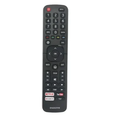EN2X27HS Replace Remote for Hisense Smart LED TV compatible with 55NEC5200
