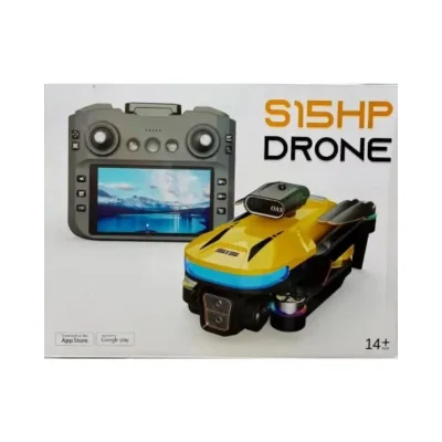 S15HP is a foldable dual 4K Camera Drone with GPS